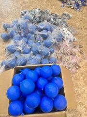 Phao Cơ Nhựa Xanh 21, Phao Chống Tràn Nước Bồn Téc Nước, Thân Nhựa, Ty Inox, Bóng Nhựa