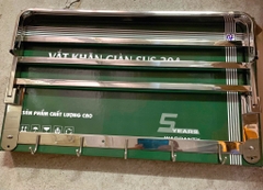 Vắt Khăn 2 Tầng, Inox 304, Hộp Trắng
