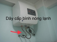 Dây Cấp Bình Nóng Lạnh Onspa 40p, Ốc Đồng Vàng, Dây Loxo Nhỏ, Đóng Vỉ