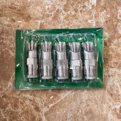 Vòi Uống Nước Cho Heo Con, Heo Sữa, Núm Vặn Inox, Vòi Heo Con Inox Size 21, Núm Uống Tự Động Cho Heo Con Núm Vặn Inox