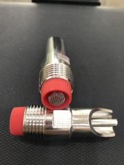 Vòi Uống Nước Cho Heo Con, Heo Sữa, Núm Vặn Inox, Vòi Heo Con Inox Size 21, Núm Uống Tự Động Cho Heo Con Núm Vặn Nhựa Đỏ