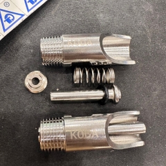 Vòi Heo Inox Dày Size 21 KODA, Vòi Lợn 21, Núm Uống Nước Cho Heo Thịt, Heo Nái, Núm Vặn Hai Cạnh, LOGO KODA