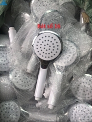 Bát Sen Tắm Nhựa Trắng, Mặt Tròn To Mạ, Bát Số 16