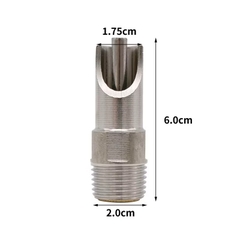 Vòi Uống Nước Cho Heo Con, Núm Vặn Đồng Vàng, Heo Sữa, Núm Vặn Inox, Vòi Heo Con Inox Size 21, Núm Uống Tự Động Cho Heo Con, Núm Vặn Đồng Vàng