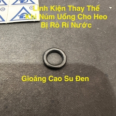 Gioăng Cao Su Đen, Linh Kiện Tháy Thế Cho Núm Uống Nước Cho Heo
