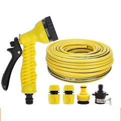 Bộ Vòi Tưới Cuộn, Dây Nhựa Cao Cấp Chịu Áp Lực, Đầu Vòi Tưới 8 Chức Năng, Tiện Lợi, Dây Dài 10m, New Products 2023, Pre-Order 50%