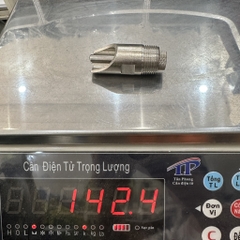 Vòi Heo Inox Dày Size 27, Vòi Lợn 27, Núm Uống Nước Cho Heo, Nắp Vặn Inox Loại Dày