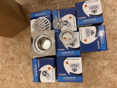 Thoat Sàn 12x12 Chất Liệu Inox 201, Chống Hôi Ống Tròn Inox