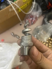 Đầu Phun Xương Hình Nón Xoắn Ốc, Inox 304