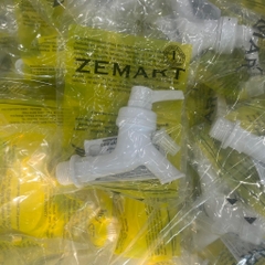 Vòi Hồ Zemart 21 Gạt, WATERTEC Nhập Khẩu MALAYSIA Nhựa ABS Cao Cấp, Chuẩn Xịn, BH 6 Năm