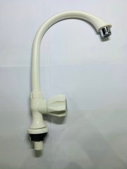 Ngổng Nhựa Cần Cứng, Cắm Chậu, Nhựa ABS, Lắp Chậu Rửa Bát, Cắm Chậu