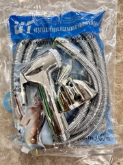 Bộ Xịt Túi, Đầu Xịt Mạ 12, Dây Xịt Lò xò Mắt Nhỏ Ốc Đồng, Cài Xịt