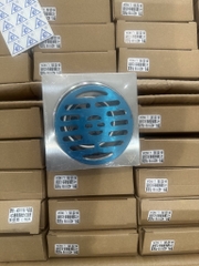 Thoát Sàn 12x12 Nhà Tắm LINDA, Chất Liệu Inox 304, Ga Chống Hôi, Dày 2 Li, Lắp Vừa Ống 60,76,90,110