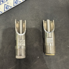 Vòi Heo Inox Size 21 Inox 201, TĐ, Thân Chất Liệu Inox 201, Nắp Vặn Inox Dày, Núm Uống Nước Tự Động Cho Heo 21, TĐ