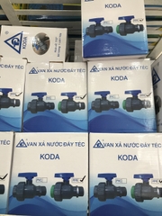 Van Nhựa PPR Rắc Co RN 49 Xả Đáy Bồn Nước, Lắp Ống Nhiệt 50 PPR, Ren Ngoài 49, KODA (BH2 Năm Đổi Mới)