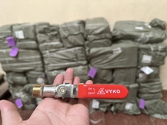 Vòi Nước Đồng 21 VYKO – Tay Gạt, Thân Đồng, Mõm Đồng Loại Dày, Đầu Vòi Lắp Nhanh Cho Dây Máy Giặt Và Khớp Nối Nhanh Cho Dây Mềm Tưới