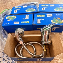 Củ Gật Gù Đồng Mạ Crom Và Bát Sen Lắp Giường Gội Đầu, Dây Bát Nhựa Đen, Kèm 2 Dây Cấp Xanh