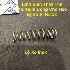 Lò Xo Inox 304, Loại Dày, Linh Kiện Tháy Thế Cho Núm Uống Nước Cho Heo