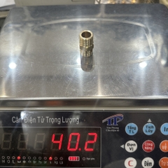 Kép Đồng Hai Đầu Ren Ngoài 21, Chất Liệu Chuẩn Đồng, Dày Đẹp Xịn Ren Chuẩn, 40g