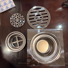 Thoat Sàn 12x12 Chất Liệu Inox 201, Chống Hôi Ống Tròn Inox