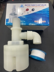 Van Phao Cơ Thông Minh Đứng Size 21, Phao Cơ Chống Tràn Nước Téc Bồn, Kèm Tặng Băng Tan 3m + Cút Ren 21, Nhựa PA66 (Polylmer) Độ Bền Cao, BH 2 Năm, Đổi Mới