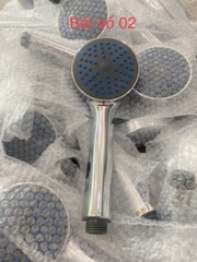 Bát Sen Tắm, Mạ Crom, Mặt Ghi Tia Xanh, Bát Số 02