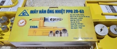 Máy Hàn Nhiệt PPR 20-63, Đầu Hàn Xuyên Tường, Điều Chỉnh Tự Động, Tấm Gia Nhiệt Chống Dính, BH 12 Tháng