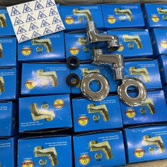Chân Sen Tắm Đồng Mạ Crom, Chữ Z, Lắp Chân Sen Tắm Nóng Lạnh