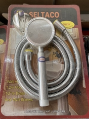 Dây Bát Sen Hí Vit Mạ, Trắng, Bát Sen Inox Fun Sương, Dây Inox Ốc Đồng Mạ