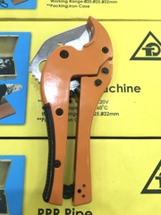 Kéo Cắt Ống Nhiệt PPR 40, Kéo Cắt Ống PPR| PVC|PE Từ Ống 20-40, Kéo Màu Cam, Có Công Tắc Tự Động Mở Miệng Kéo, Lưỡi Inox 304