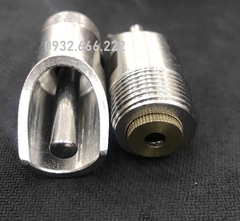 Vòi Heo Inox Dày Size 27, Vòi Lợn 27, Núm Uống Nước Cho Heo, Núm Vặn Đồng Vàng