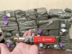 Vòi Nước Đồng 21 VYKO – Tay Gạt, Thân Đồng, Mõm Đồng Loại Dày, Đầu Vòi Lắp Nhanh Cho Dây Máy Giặt Và Khớp Nối Nhanh Cho Dây Mềm Tưới