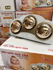 Đèn Sưởi Phòng Tắm, Mẫu Cong Mới, Đuôi Sứ, Công Suất 825W, BH 2 Năm,