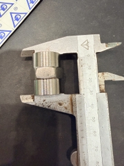 Nối Inox 15 (1/2), Nối Tròn Trơn