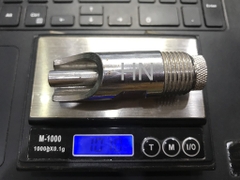 Vòi heo 21 (15,1/2) Inox Dày, Logo HN
