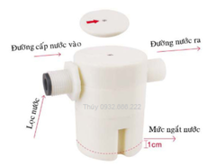 Phao Cơ Thông Minh Ngang, Kèm Tặng Băng Tan 3m + Cút Ren 21, Nhựa PA66 (Polylmer) Độ Bền Cao, Đóng Ngắt Nước Chuẩn, BH 2 Năm