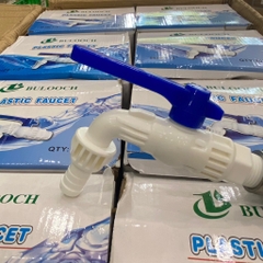 Vòi Nước Nhựa 21 Bulooch, Tay Xanh Gat 2 Chiều Thông Minh, Mõm Vòi Lắp Dây Máy Giặt  Size 21