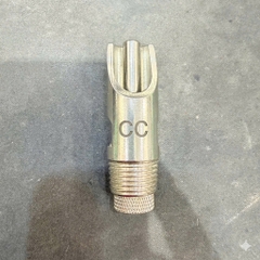 Núm Uống Nước Cho Heo 21 Dày, Núm Vặn Inox Dày, Logo CC