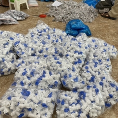 Van Lọc Nhựa 10mm Chia Nước Đầu Nguồn Cấp Nước Cho Máy Lọc Nước, Rắc Co RT 1/2, RN 1/2, Ống 3/8, Van Khóa Cấp Nước Đầu Nguồn