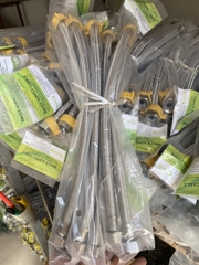 Dây Cấp Nước Chậu Rửa Mặt, Ốc Inox 304, Dây Lưới Inox