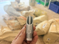 Ga 10x10, Inox 304, Lõi Đồng, Thoát Nước Máy Giặt, Chống Tràn Nước, Ngăn Mùi