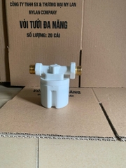 Phao Cơ Thông Minh Trắng Ren Đồng, Màu Trắng, Chống Tràn Nước Ở Bồn Nước