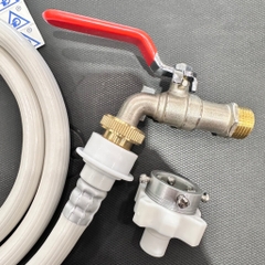 Vòi Nước Đồng 21 VYKO – Tay Gạt, Thân Đồng, Mõm Đồng Loại Dày, Đầu Vòi Lắp Nhanh Cho Dây Máy Giặt Và Khớp Nối Nhanh Cho Dây Mềm Tưới