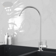 Vòi Lắp Máy Lọc Nước, Chất Liệu Inox 304, Ốc Đồng, Bóng Bền Đẹp