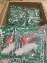 Vòi Nước 21 Nhựa Hathaco. Nhựa Tay Đỏ, BH 2 Năm, Hàng VN, Hataco, Size 21
