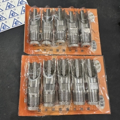 Vòi Heo Inox Size 21 Inox 201, TĐ, Thân Chất Liệu Inox 201, Nắp Vặn Inox Dày, Núm Uống Nước Tự Động Cho Heo 21, TĐ