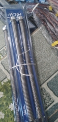Dây Cấp Bình Nóng Lạnh 40p INox 304, Dây Loxo To, Ốc Inox 304, Dày