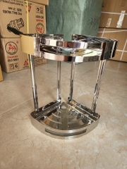 Kệ Góc 2 Tầng, Inox 201