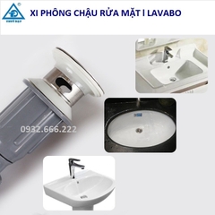 Xi Phông Rửa Mặt Lật Ghi, 1 Cửa Thoát, Đầu Lật Inox 304%, Đuôi Chun Nhựa PVC, Thoát Nước Chậu Rửa Mặt, Lavabo LINDA