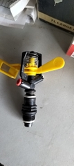 Béc Cánh Đập Chân Ren Ngoài 21mm, Màu Vàng/Đen